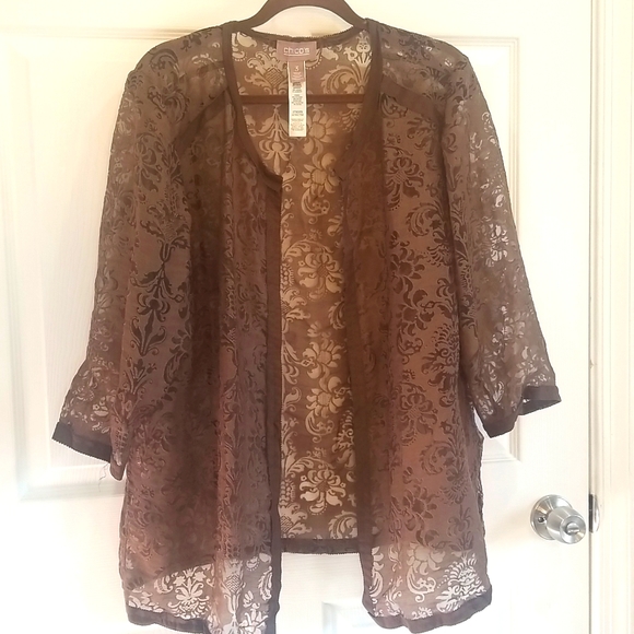 Chico's Jackets & Blazers - Chico's light jacket. Size XL in medium brown.